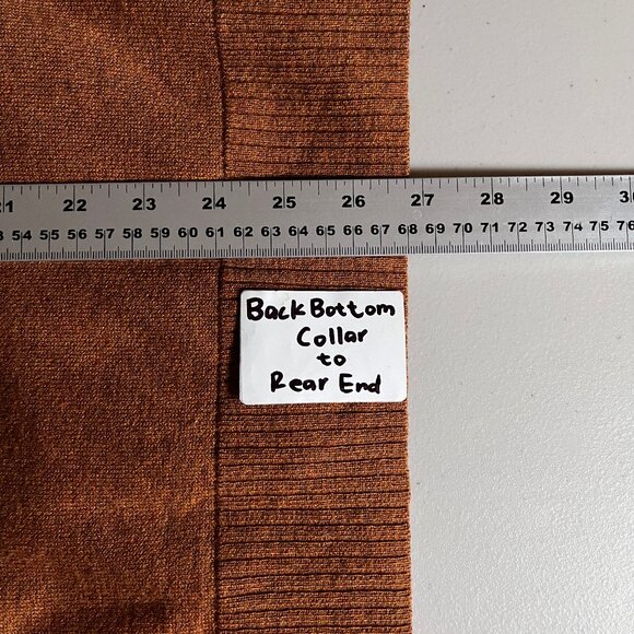 Smartwool Sparwood Crew Wool Blend Sweater - Men's Size M - Brown - Picture 7 of 8